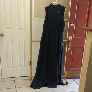 Lulu's Classic Black Maxi Dress